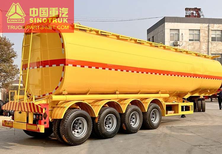 4 Axle 50000L Palm Oil Tanker Trailer