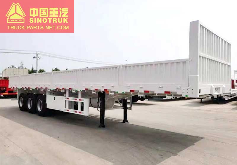 Semi Trailers with Sidewalls