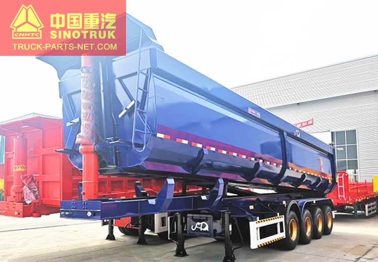 4 Axles Tipper Trailer