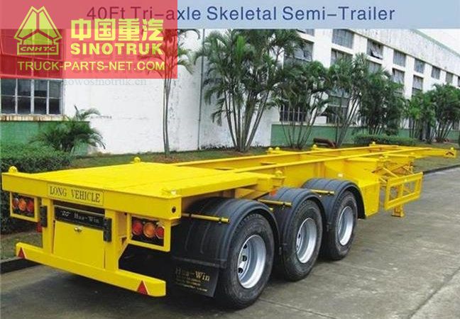 40FT Flat Bed Semi trailer SN40AF02