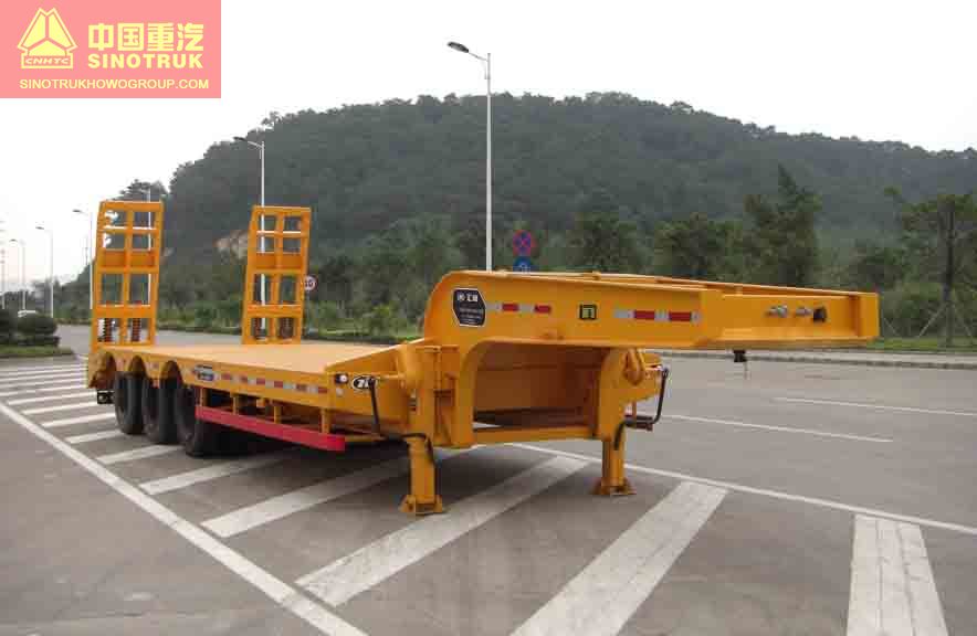Three Axle Low Bed Semi-trailer