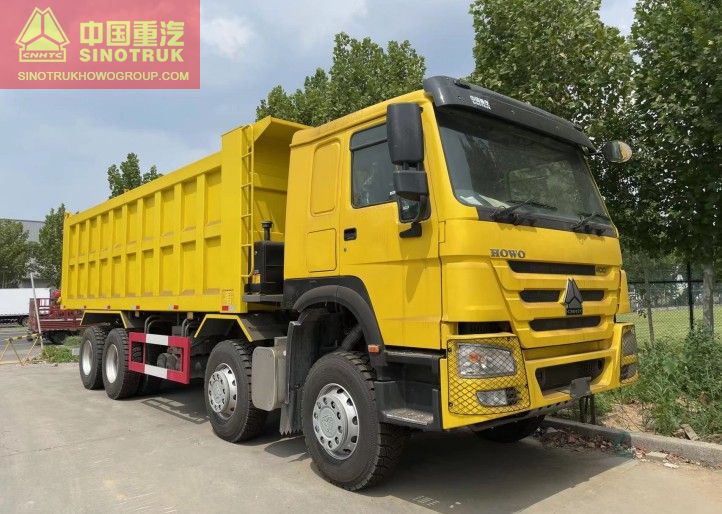 12 Tyres Howo Tipper  Truck 40 Ton