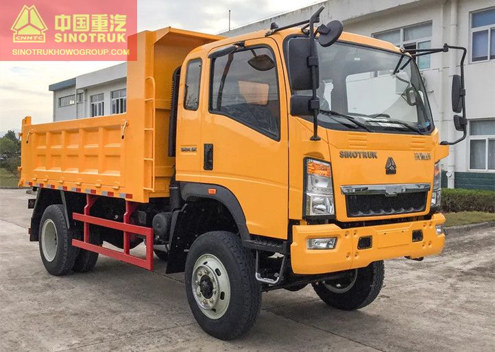 SINOTRUK Light Duty Truck Howo Transport 4x2 Mini 5ton Tipper Truck for sale