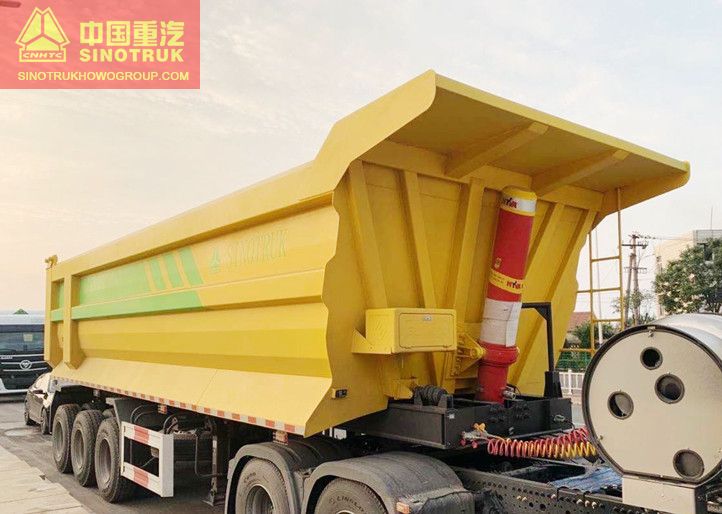 Brand new High quality U type Dump Semi Trailer Tipping Trailer Dumper Trailer For Sale
