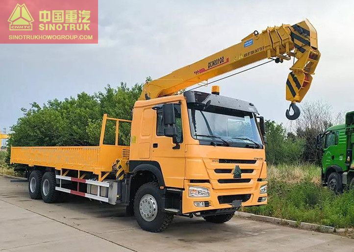 Sinotruk Howo 6×4 Truck Mounted Crane 10ton 20ton 30ton