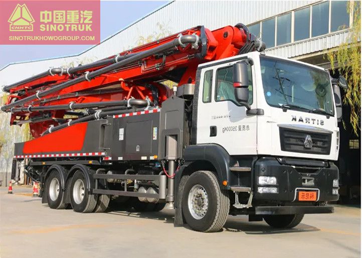SITARK 52M High Pressure Concrete Pump Truck Mobile New Cement Pump Truck