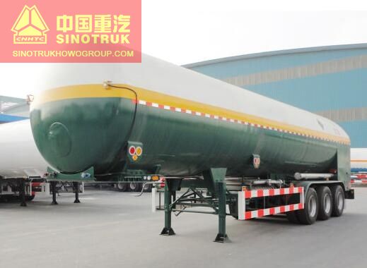 product name Liquified Petroleum Propane Gas 45cbm LPG Tank Trailer