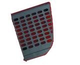 Howo truck spare parts truck horn cover WG1642770015 Howo truck spare parts truck horn cover WG1642770015