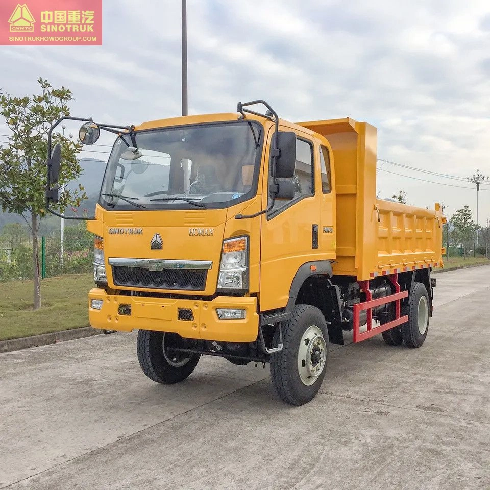 truck with side loader